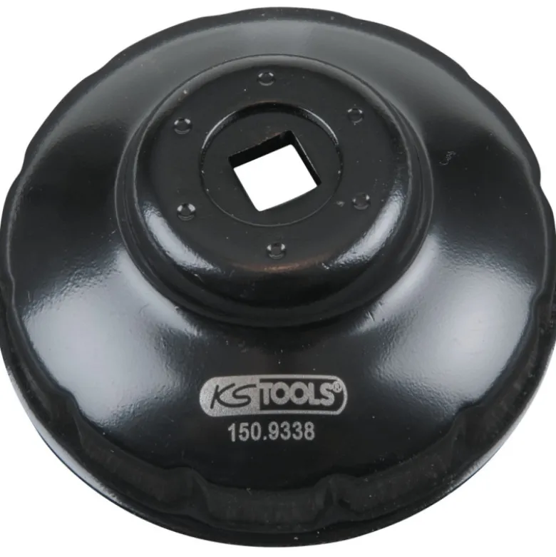 Cloche pour filtre à huile, 76 mm 3/4" KS TOOLS 150.9338