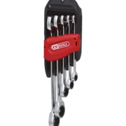 Clés mixtes droites à cliquet gear plus 5 pièces KS TOOLS 503.4255