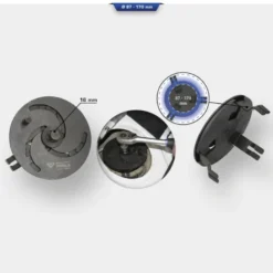 Clés universelle pour trappe de réservoir BRILLIANT TOOLS - BT536006