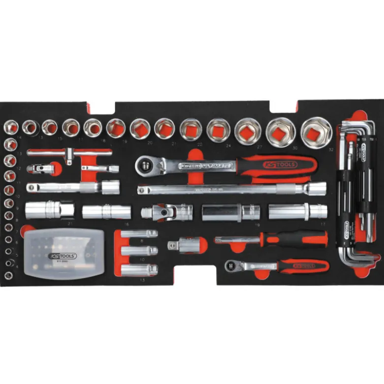 Coffre à outils équipé ULTIMATE 114 outils KS TOOLS 922.0100