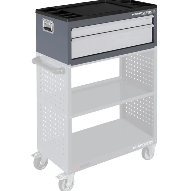 Coffre servante d'atelier BT900 2 tiroirs KRAFTWERK 101.901.002