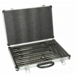 Coffret alu 12 forets béton SDS+ et 5 burins Hikoki - 402555