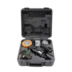 Coffret Brosseuse Décapeuse pneumatique multifonction et accessoires - 9 pcs Airoutil - BR1180CO