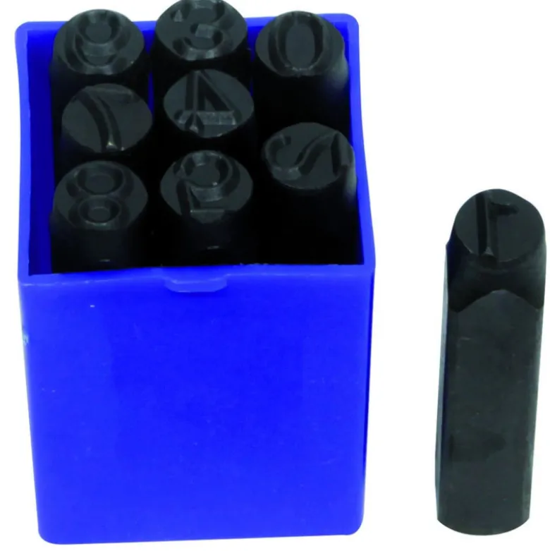 Coffret chiffres a frapper din 10mm 9 pieces CLAS EG 5031