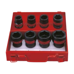Coffret Choc 3/4" 8 Pièces En Pouce King Tony - 6408SP10
