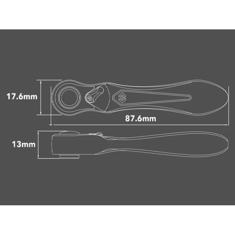 Coffret Cliquet 1/4" Avec Embouts - 26 Pièces King Tony - 1026CQAM