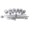 Coffret cliquet+douilles 6 pans 1" 36-80mm (15 pcs) CLAS OM 2354BL