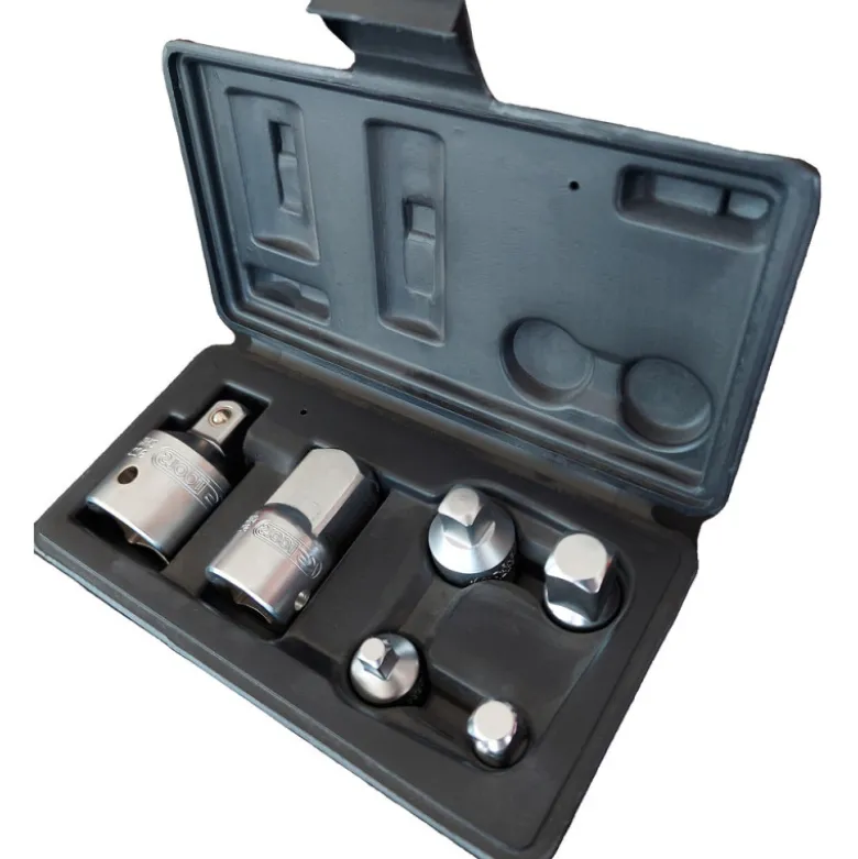 Coffret d'augmentateurs et réducteurs ULTIMATE 6 pièces KS TOOLS 922.1106