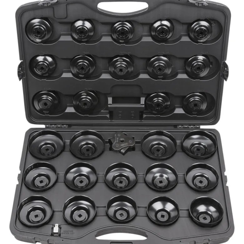 Coffret de cloches pour couvercles et filtres à huile KS TOOLS 150.9350
