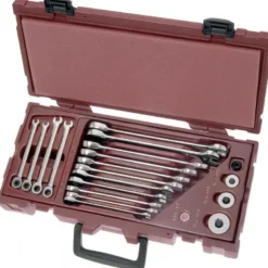 Coffret de clés combinées à cliquet 19 pièces KRAFTWERK 4900-17K