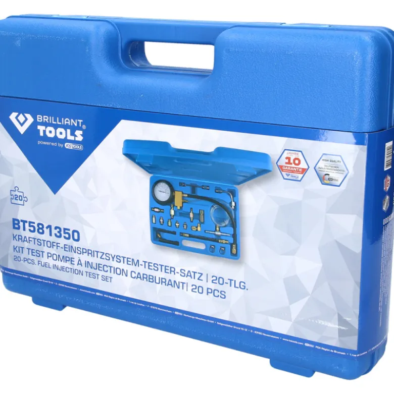 Coffret de contrôle d'injection carburant 20pcs BRILLIANT TOOLS - BT581350