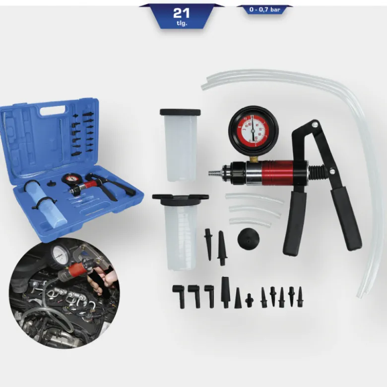Coffret de contrôle par dépression 21pcs BRILLIANT TOOLS - BT581500