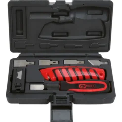 Coffret de Couteaux et Cutter KS TOOLS 907.2200