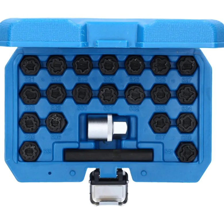 Coffret de démontage d'écrous antivols VW 22pcs BRILLIANT TOOLS - BT691390