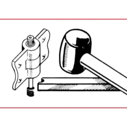 Coffret de démontage de charnières de porte KS TOOLS 140.2190