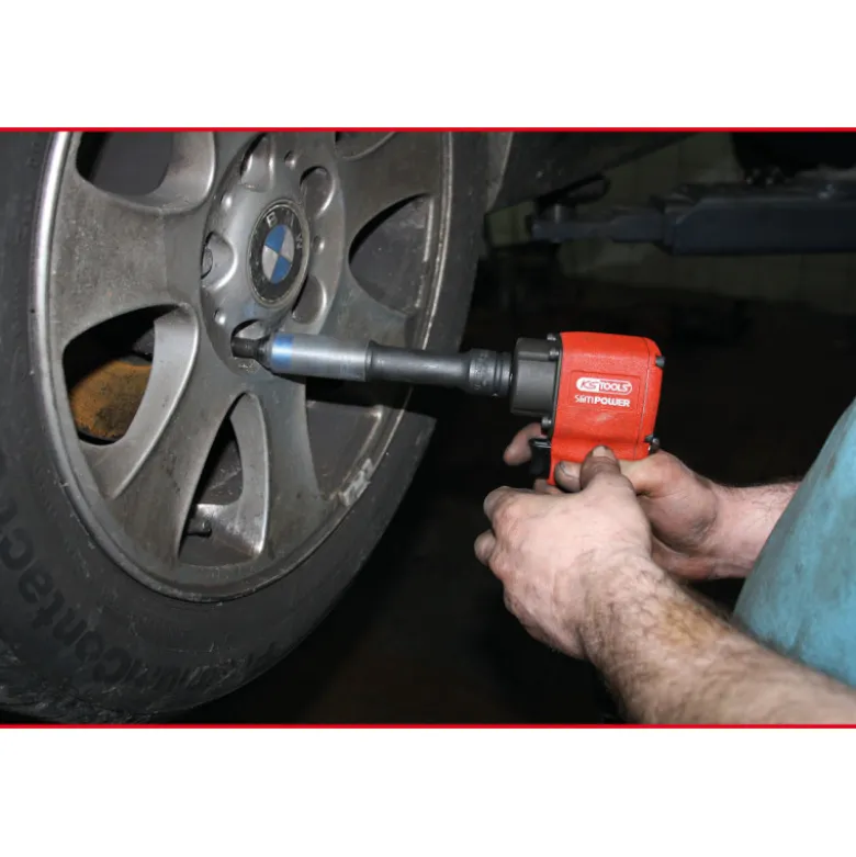 Coffret de douilles a chocs extra-longues 6 pans pour jantes aluminium SLIMPOWER KS TOOLS 515.0622