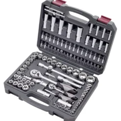 Coffret de douilles Basic Line 1/4" + 1/2" 105 pièces KRAFTWERK 204.103.601