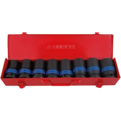 Coffret De Douilles 1" Chocs Fines 8 Pièces - 8835M King Tony - 8408MP10
