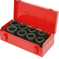 Coffret de 8 douilles à chocs 1’’ KS TOOLS 515.0610
