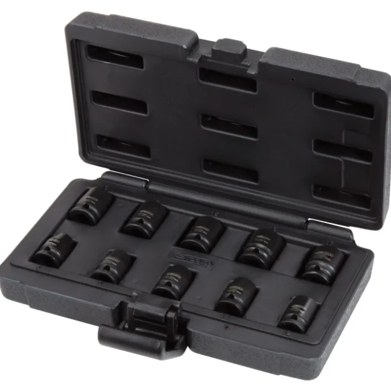 Coffret de douilles 3/8" à chocs 12 pans courtes KS TOOLS 515.0950