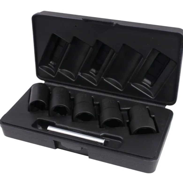 Coffret de douilles à chocs spéciales écrous et vis abimés 1/2" KS TOOLS 913.1240
