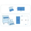 Coffret De Douilles Et Accessoires1/4" 6 Pans Evawave - 50 Pièces King Tony - 2550MRE