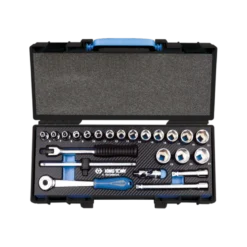 Coffret De Douilles Et Accessoires 3/8" 6 Pans Evawave - 23 Pièces King Tony - 3523MRE09