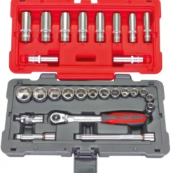 Coffret de douilles et accessoires ULTIMATE 3/8", 27 pièces KS TOOLS 922.0627