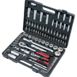 Coffret de douilles et accessoires 1/4" et 1/2", 94 pièces KS TOOLS - 911.0694