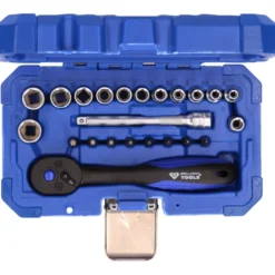 Coffret de douilles et cliquets 1/4'' 23pcs BRILLIANT TOOLS - BT020023
