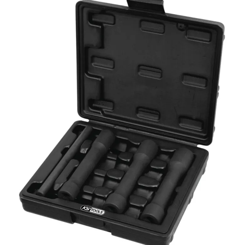 Coffret de douilles extra longues spéciales écrous et vis abimés 1/2" KS TOOLS 913.1290