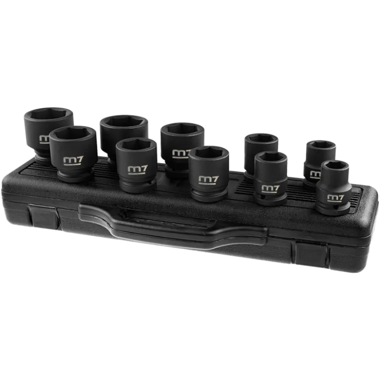 Coffret De 10 Douilles Impact 3/4" - 19 À 42Mm M7 - MB62010M