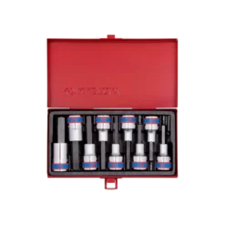 Coffret De Douilles Longues 1/2" Mâles, 9 Pièces King Tony - 4120PR