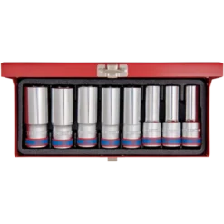 Coffret De Douilles Longues 1/2" 8 Pièces King Tony - 4308MR