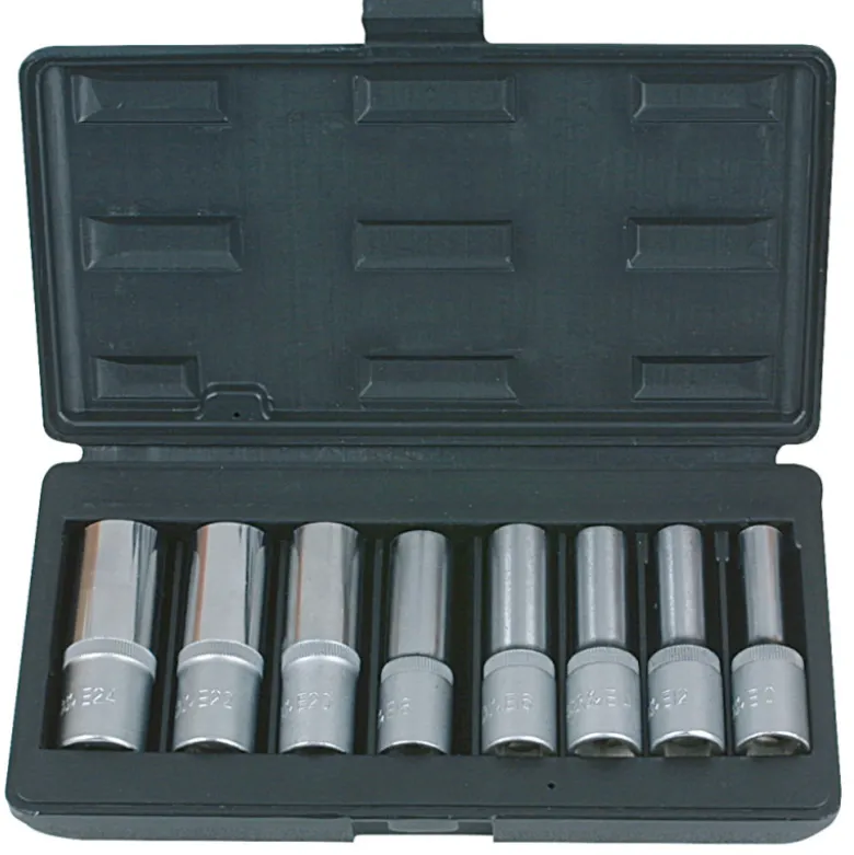 Coffret de douilles longues 1/2" ULTIMATE TORX KS TOOLS 922.1387
