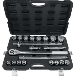 Coffret de douilles 6 pans 3/4’’ CHROMEplus KS TOOLS 911.0721