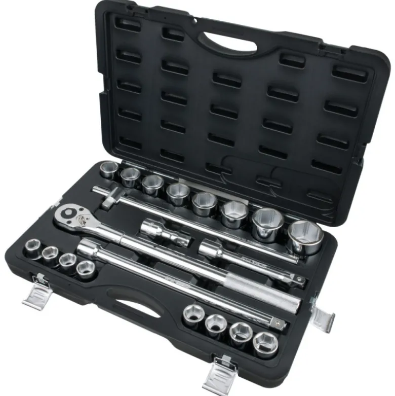 Coffret de douilles 6 pans 3/4’’ CHROMEplus KS TOOLS 911.0721