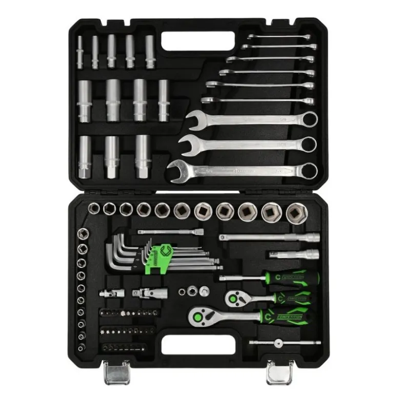Coffret de douilles 1/4"+3/8" 91pcs COMPETITION - 512.0092