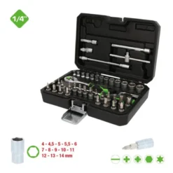 Coffret de douilles 1/4