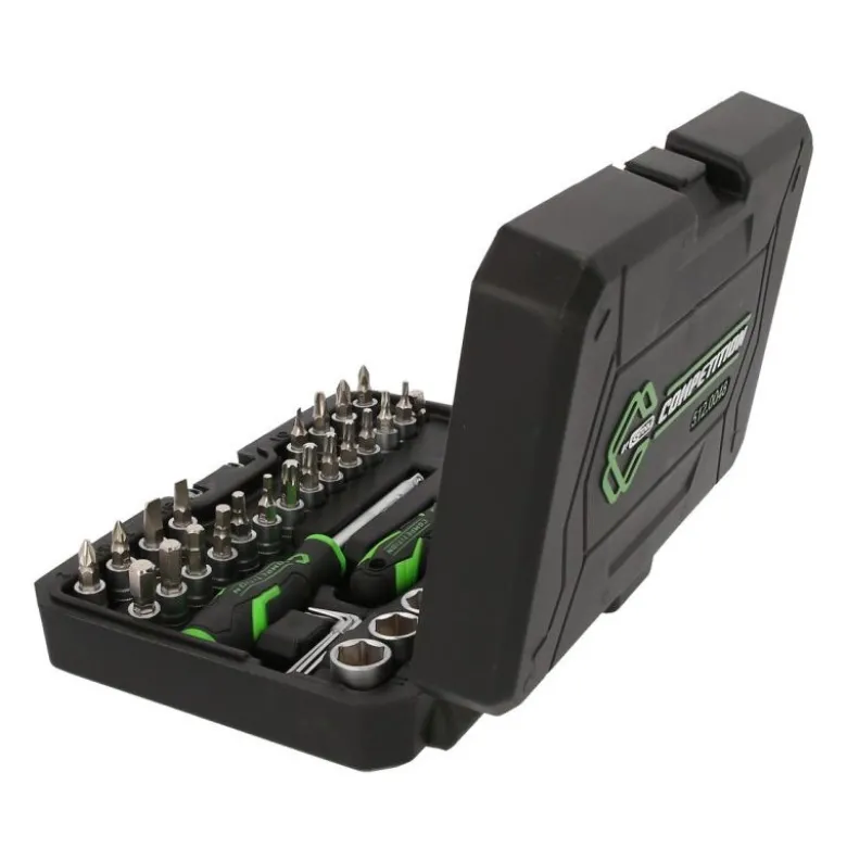 Coffret de douilles 1/4" 48pcs COMPETITION - 512.0048