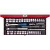 Coffret De Douilles 3/8" 36pcs 12 Pans King Tony - 3036CR02