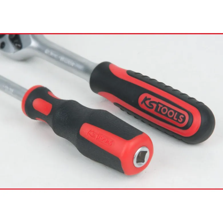 Coffret de douilles 1/4'' + 3/8'' + 1/2'', 179 pièces KS TOOLS 917.0779
