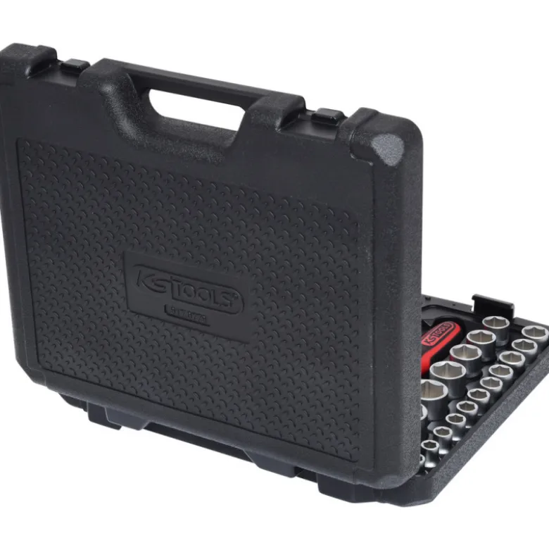 Coffret de douilles 1/4'' + 3/8'' + 1/2'', 179 pièces KS TOOLS 917.0779