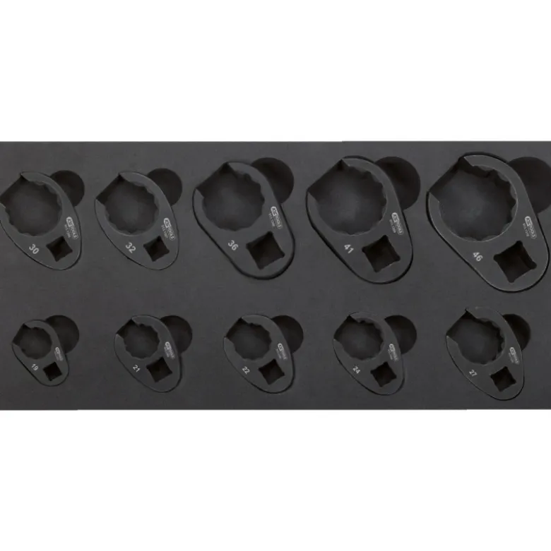 Coffret de douilles à tuyauter de type QFC KS TOOLS 913.1300