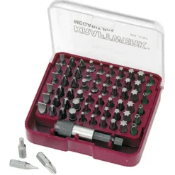 Coffret de 60 embouts 1/4" MEGABIT KRAFTWERK 3787