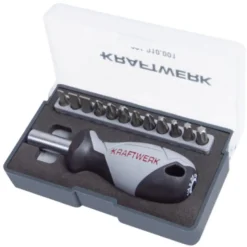 Coffret d'embouts avec tournevis porte-embouts magnétique - KRAFTWERK 306.010.001