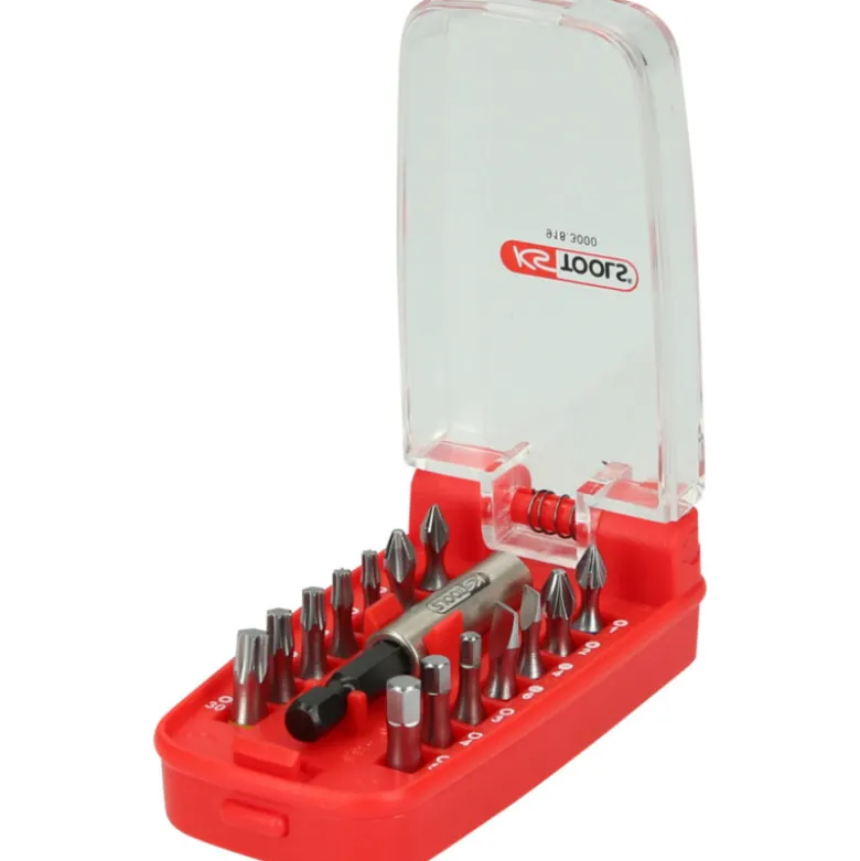 Coffret d'embouts de vissage code couleur 15 pièces KS TOOLS 918.3000