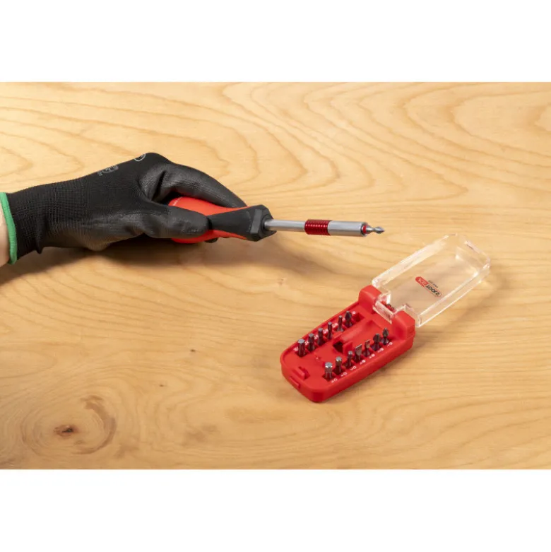 Coffret d'embouts de vissage code couleur 15 pièces KS TOOLS 918.3000