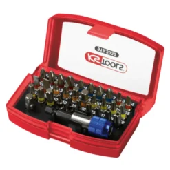 Coffret d'embouts de vissage code couleur Torsionpower 1/4" 32 pièces KS TOOLS 918.3030