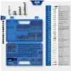 Coffret d’embouts de vissage 208pcs BRILLIANT TOOLS - BT053208